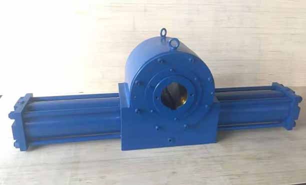Heavy duty rack and pinion cylinder
